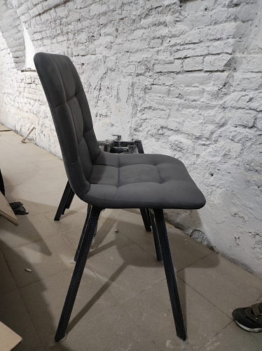 Комплект стульев Чилли 2 шт бежевый / черный фото покупателя 246