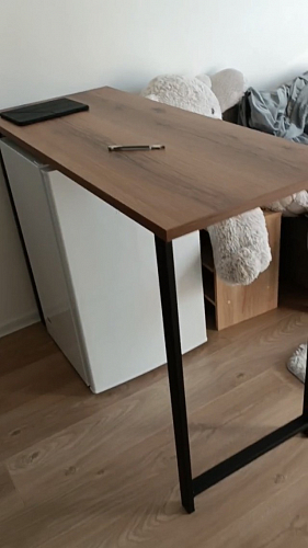 Барная стойка Дилан Лофт 120х60х110 бетон фото покупателя 40