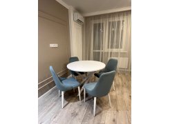 Стул на металлокаркасе Kora green / black фото покупателя 202