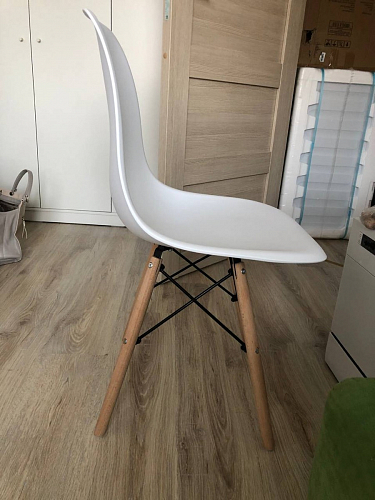 Пластиковый стул Eames PC-015 серый фото покупателя 403