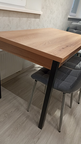 Стол Оригон делано / черный матовый фото покупателя 15