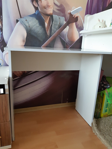 Стол письменный Kiwi дуб молочный  - Уцененный экземпляр фото покупателя 82