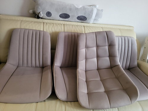 Комплект стульев Седа К 4 шт латте / черный фото покупателя 285