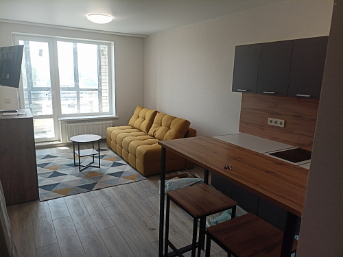 Барная стойка Дилан Лофт 120х40х90 бетон светлый фото покупателя 19