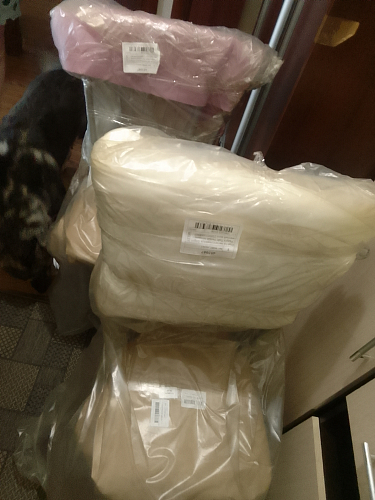 Стул на металлокаркасе Grigori горький шоколад / светлый мусс фото покупателя 1