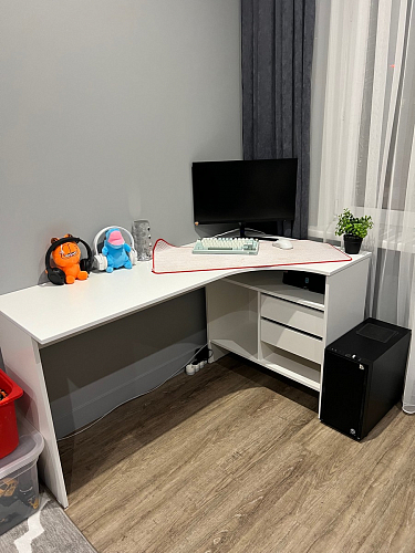 Стол письменный СПм-25 левый венге фото покупателя 73