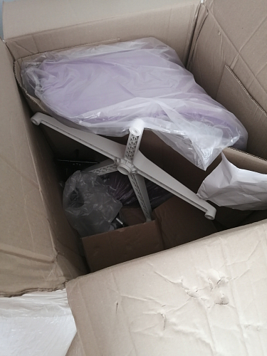 Компьютерное кресло Тибо confetti chocolate / белый фото покупателя 38