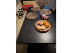 Керамический стол Вилли 140 (200) х 80 белый мрамор alpin white / snow white / белый фото покупателя 44