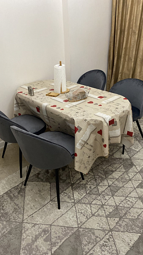 Стул на металлокаркасе Dodo blue фото покупателя 13