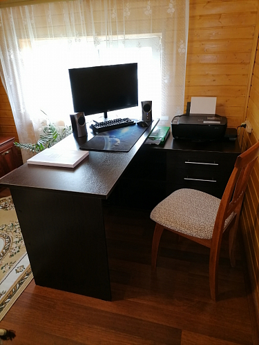 Компьютерный стол с тумбой КСТ-109 тумба слева фото покупателя 45