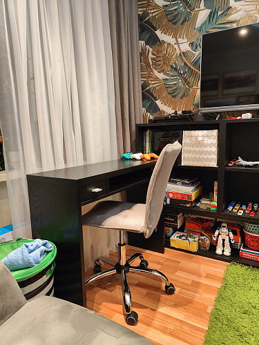 Компьютерное кресло One/Ван флок серый 29 фото покупателя 110