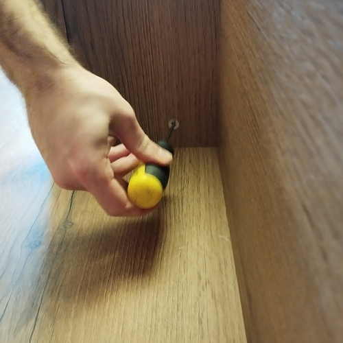 Письменный стол Клер Лофт черный матовый / бетон фото покупателя 16