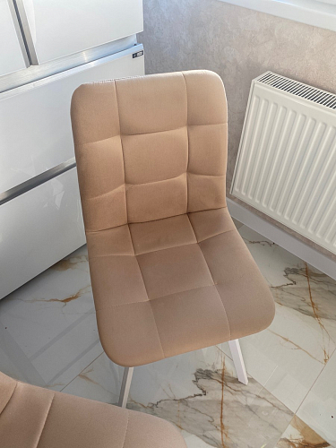 Стул на металлокаркасе Чилли зеленый / белый каркас фото покупателя 550