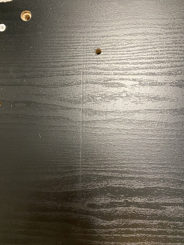 Компьютерный стол Soho black grained / white фото покупателя 10