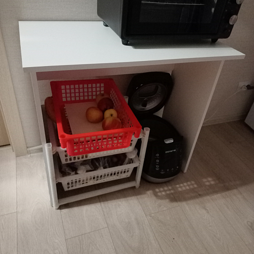 Стол письменный Kiwi дуб молочный  - Уцененный экземпляр фото покупателя 46