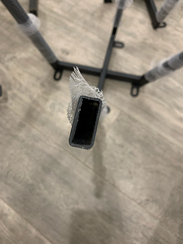 Стул на металлокаркасе Чилли синий / белый фото покупателя 1056