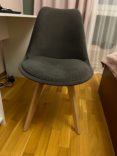 Деревянный стул Bonuss dark gray фото покупателя 94