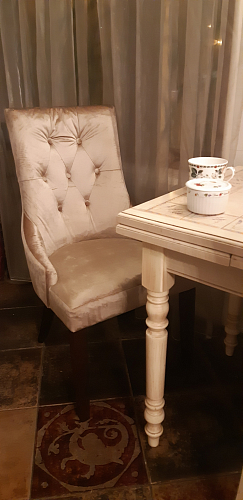 Стул Elegance dark walnut / fabric beige фото покупателя 4