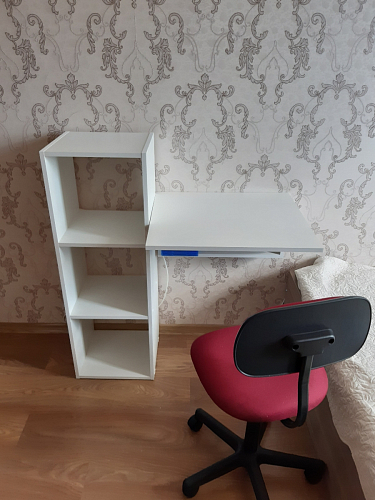 Откидной стол навесной СО1 дуб молочный фото покупателя 7