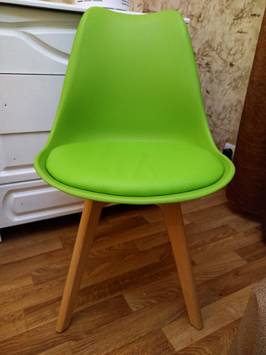 Стул Bonuss blue / wooden legs фото покупателя 78