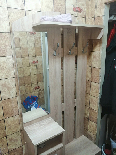 Прихожая Мила дуб сонома фото покупателя 79