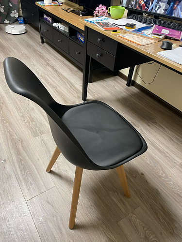 Деревянный стул Bonuss green / grey фото покупателя 96