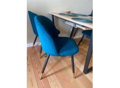 Стул на металлокаркасе Gabi gray / black фото покупателя 357