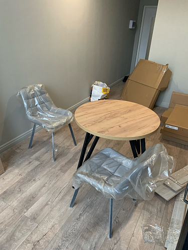 Стул на металлокаркасе Челси велюр коричневый / черный каркас фото покупателя 102