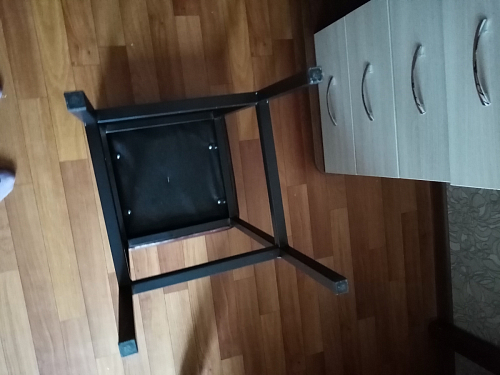 Барный стул Лофт ткань канди грей / черный матовый фото покупателя 283