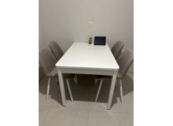 Стул на металлокаркасе Вейв светло-серый (hl 63) / 10К черный каркас фото покупателя 172