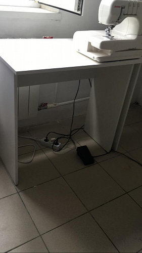 Стол письменный Kiwi дуб молочный  - Уцененный экземпляр фото покупателя 154