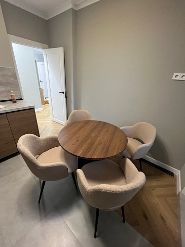 Деревянный стол Барел 89 черный / черный фото покупателя 27