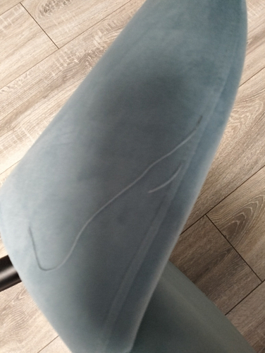 Стул на металлокаркасе Gabi gray / black фото покупателя 765