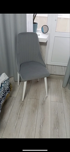 Стул на металлокаркасе Kora beige / black фото покупателя 307