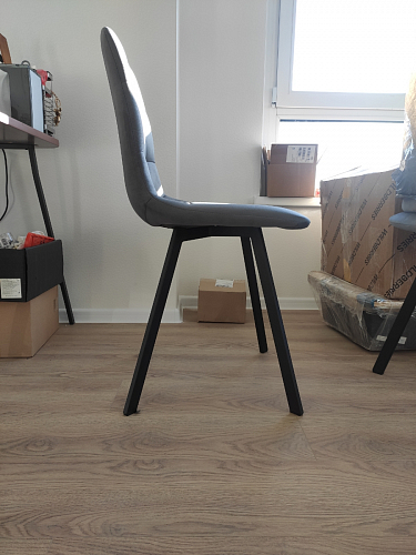 Стул на металлокаркасе Чилли бирюзовый / черный фото покупателя 1340