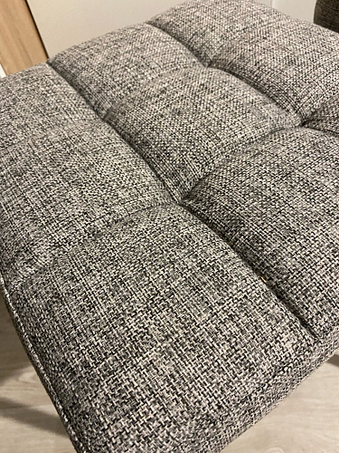 Барный стул Лофт ткань канди грей / черный матовый фото покупателя 130