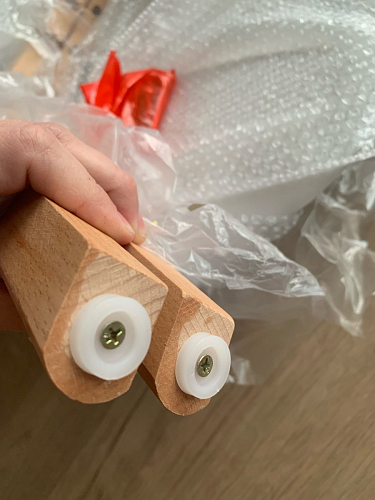 Деревянный стул Bonuss light gray / wood фото покупателя 45