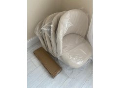 Стул на металлокаркасе Gabi blue / black фото покупателя 506