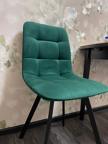 Стул на металлокаркасе Чилли бежевый / белый каркас фото покупателя 1433