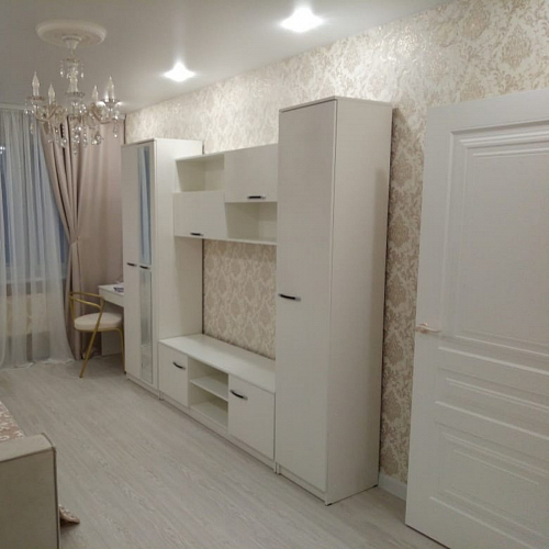 Готовая гостиная Бертелена дуб крафт серый / серый графит фото покупателя 71