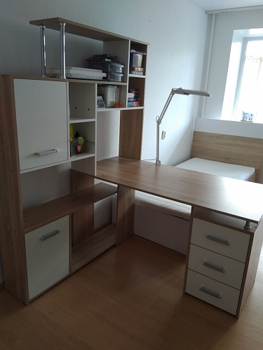 Стол компьютерный КС15 белый правый фото покупателя 27