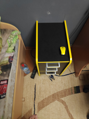 Тумба Ханна черная / красная  - Уцененный экземпляр фото покупателя 149