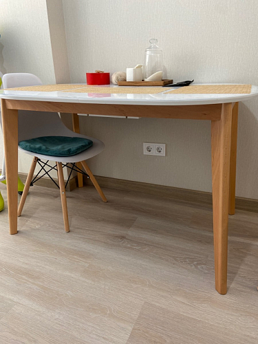 Стол Вosco/Боско белый / натуральный фото покупателя 15