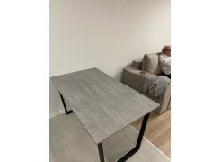 Стол Лота Лофт 140 25 мм юта / белый матовый фото покупателя 172