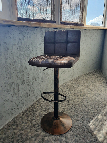 Барный стул Paskal black / chrome фото покупателя 10