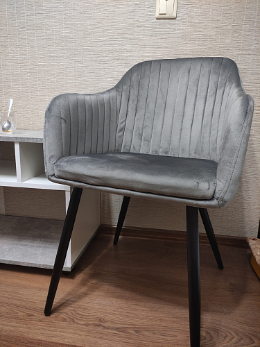 Стул на металлокаркасе Slam розовый фото покупателя 71