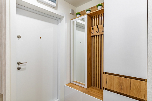 Модульная прихожая Молд комплектация 3 дуб крафт золотой / серый графит фото покупателя 8