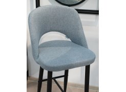 Барный стул Lars тёмно-серый / черный из шоурума 2