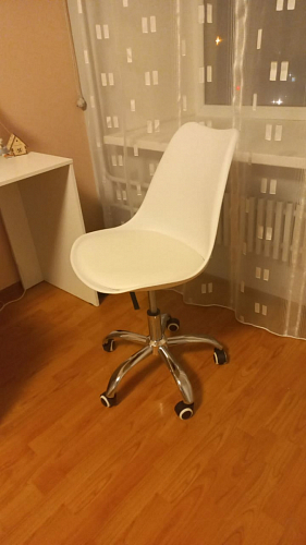 Компьютерное кресло Kolin cappuccino / chrome фото покупателя 103