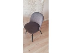 Стул на металлокаркасе Gabi blue / black фото покупателя 731